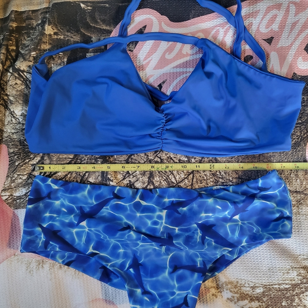 Fused Hawaii Bikini Set Gem